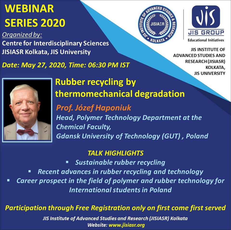 Rubber recycling by thermomechanical degradation