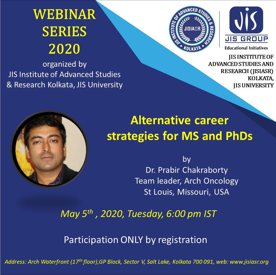 Alternative career strategies for MS and Phd