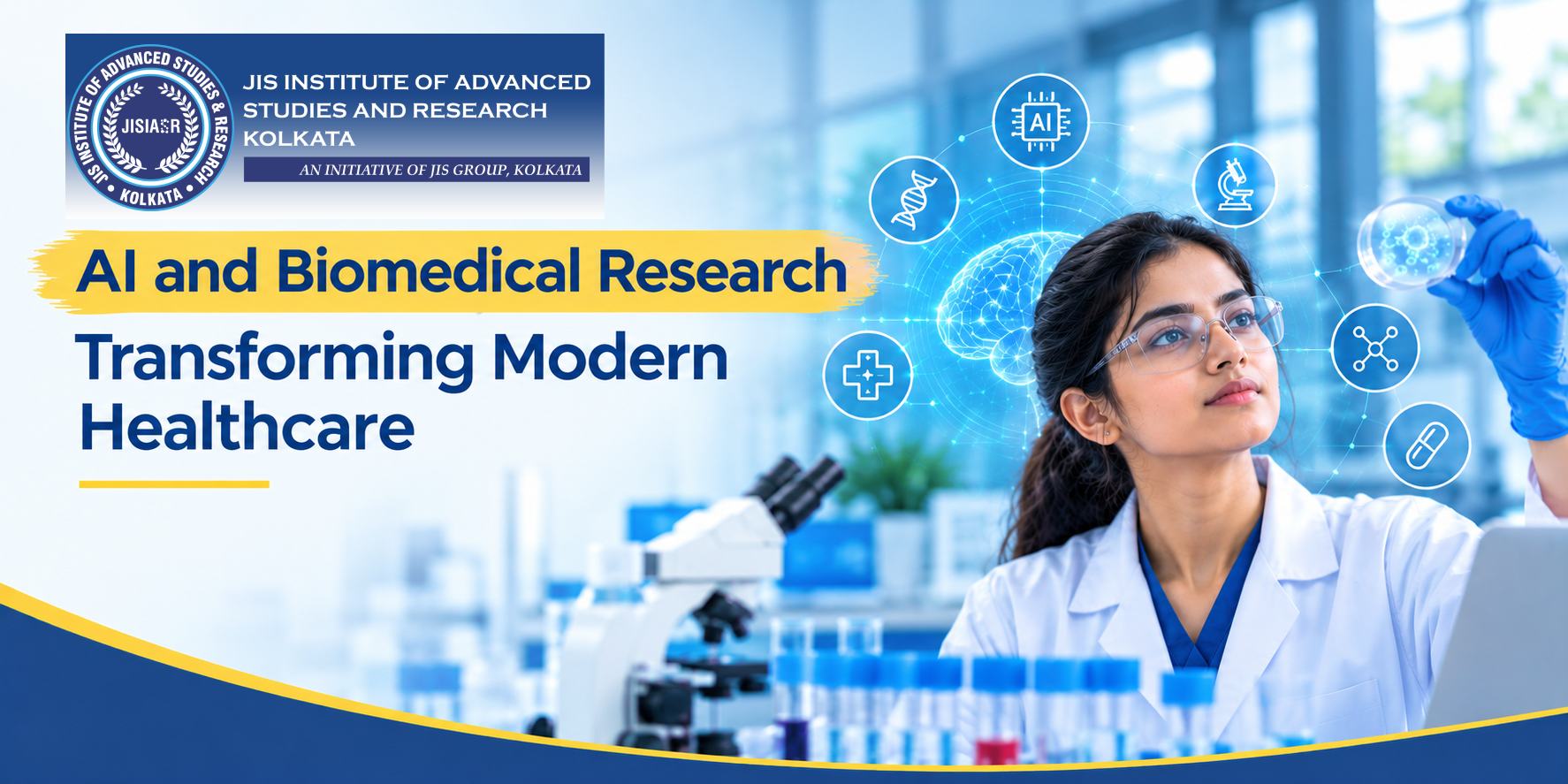 AI and Biomedical Research: Transforming Modern Healthcare